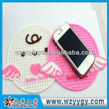 Fashion custom cute pattern phone anti slip mat for promotion and souvenir gift